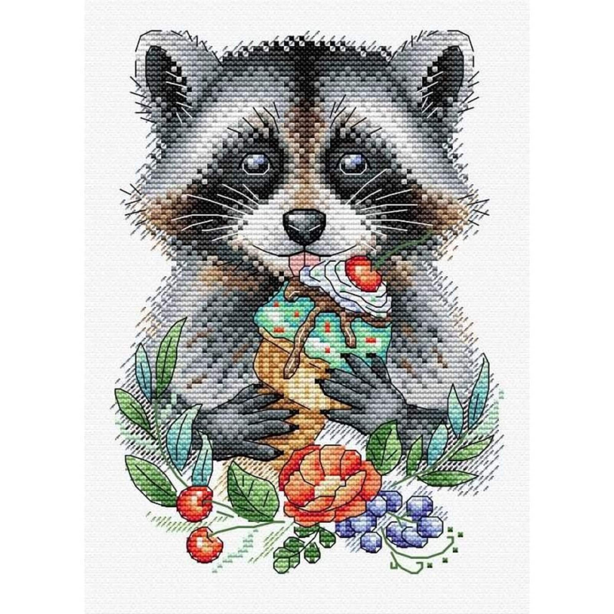 MP Studia Playful Gourmand Cross Stitch Kit